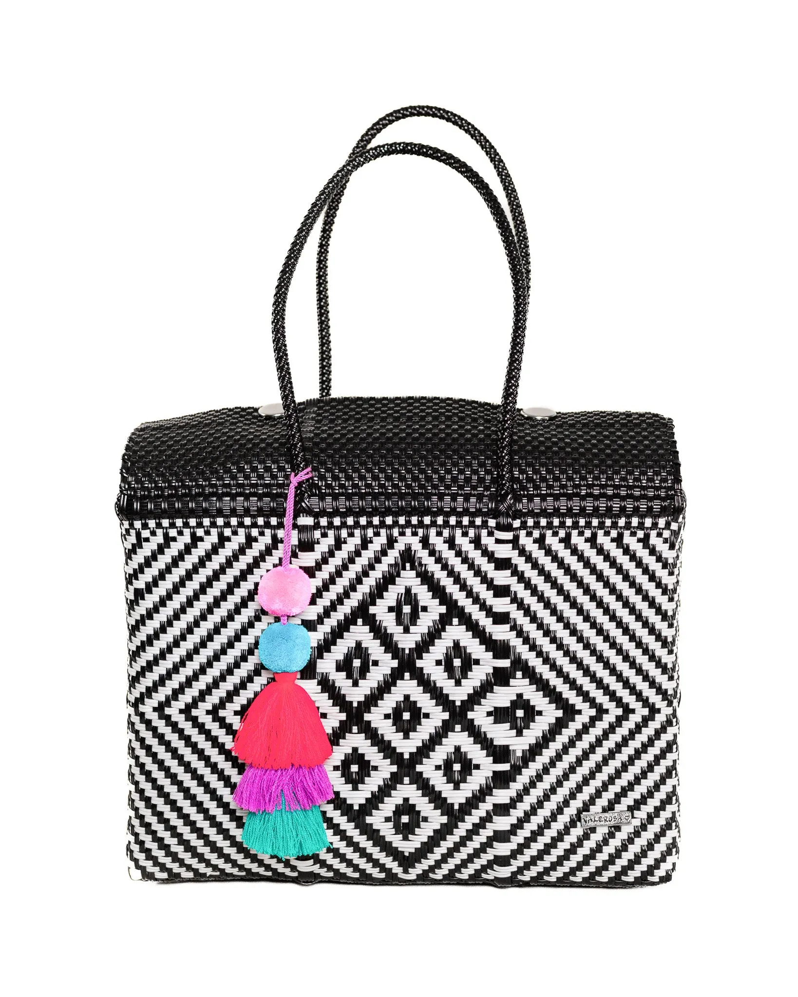 Black Kaleidoscope Overnight Duffle