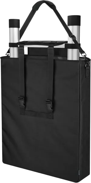 Black Telescoping Ladders Bag with Shoulder Strap, Extension Ladders Bag, Household Engineering Ladder Carrying Case