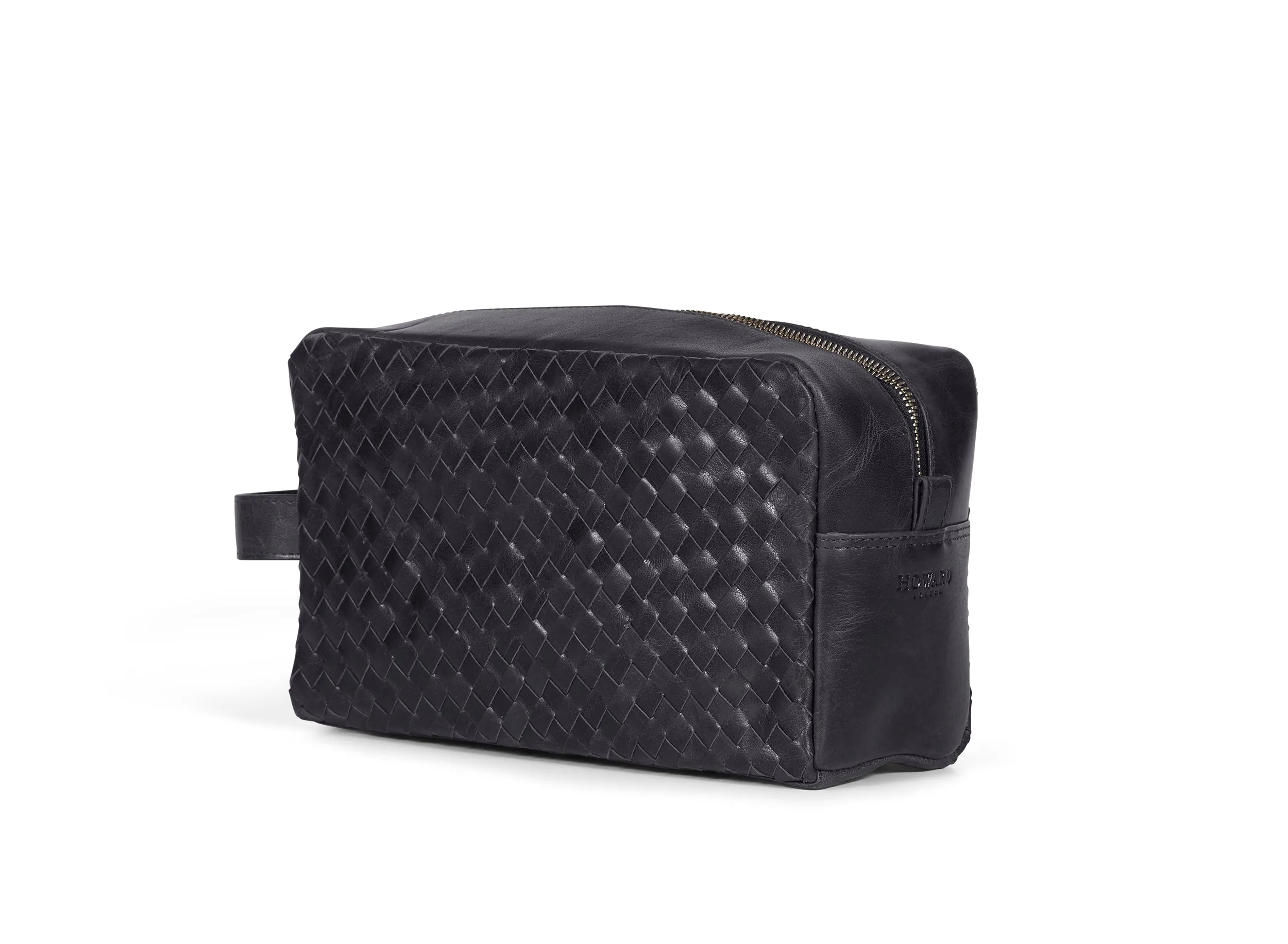 Braided Washbag John Black