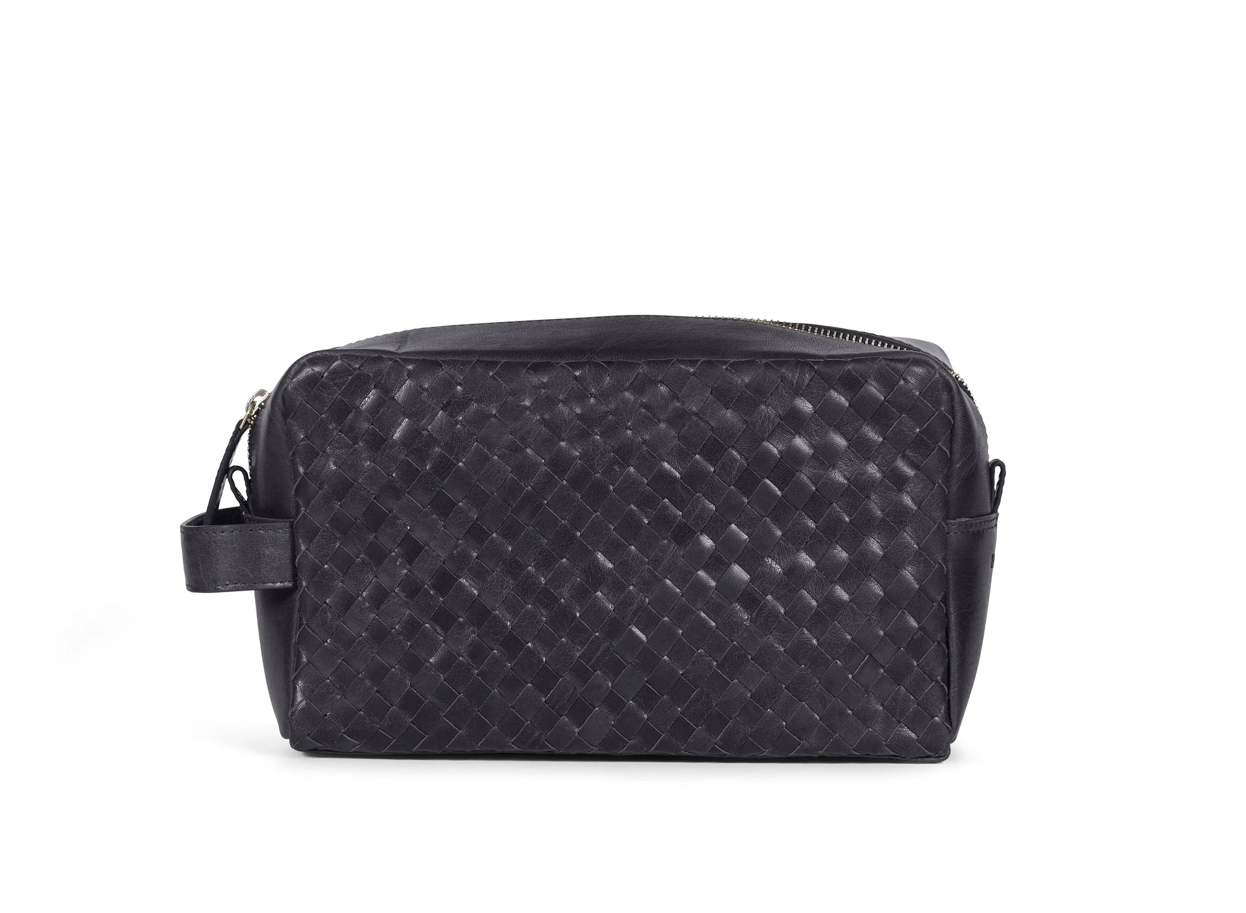 Braided Washbag John Black