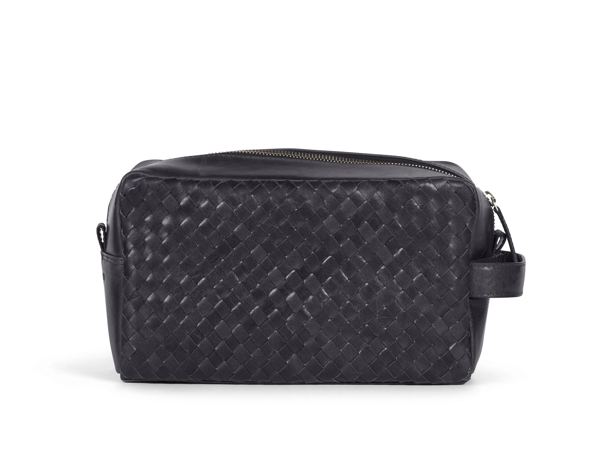 Braided Washbag John Black