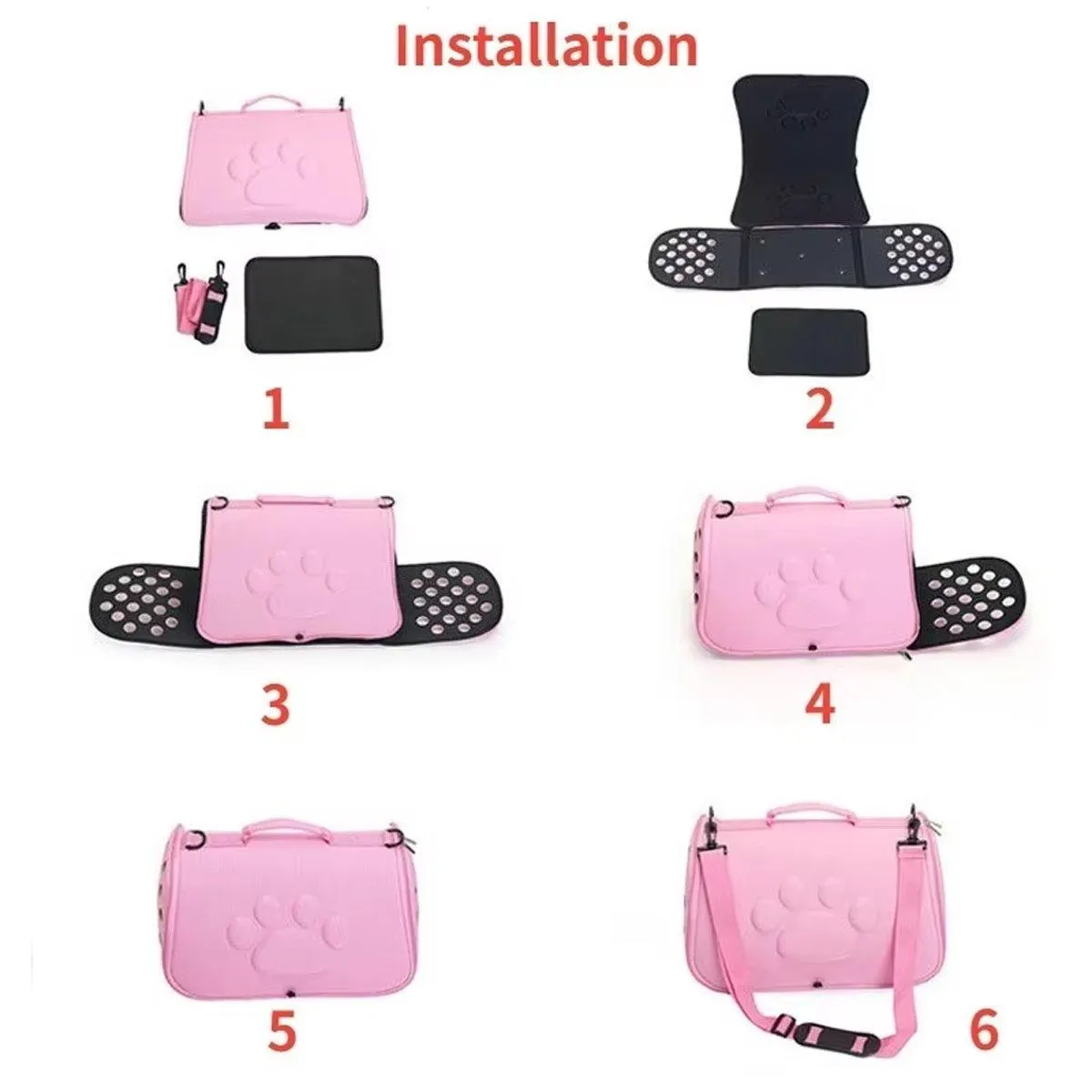 Breathable EVA Pet Travel Bag Portable Shoulder Carrier for Cats Dogs Pet Supply