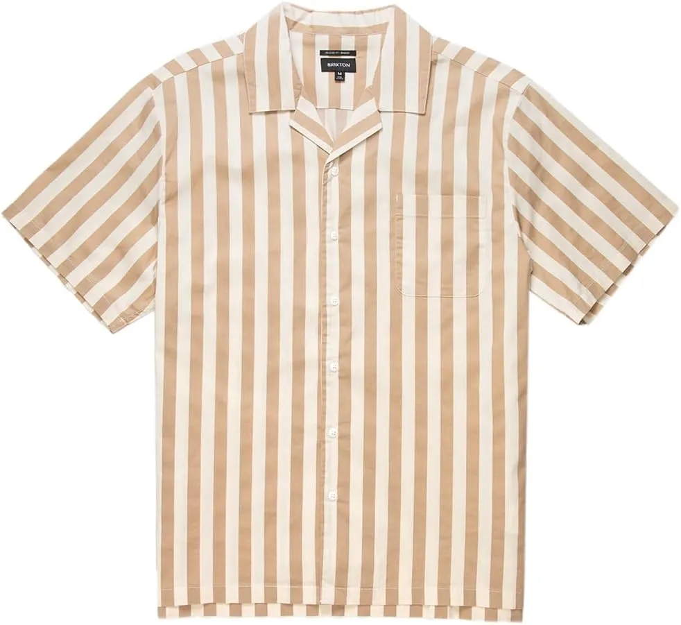 Brixton Mayfair Stripe Mens Button Up Shirt