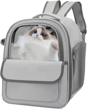 Bubble Carrying Bag for Cats – Air, Pet Pack | Breathable Window Backpack with Vent Holes, Lightweight Travel Carrier for Hiking Walks, Spacious Cat Puppy Outdoor Adventure Tote