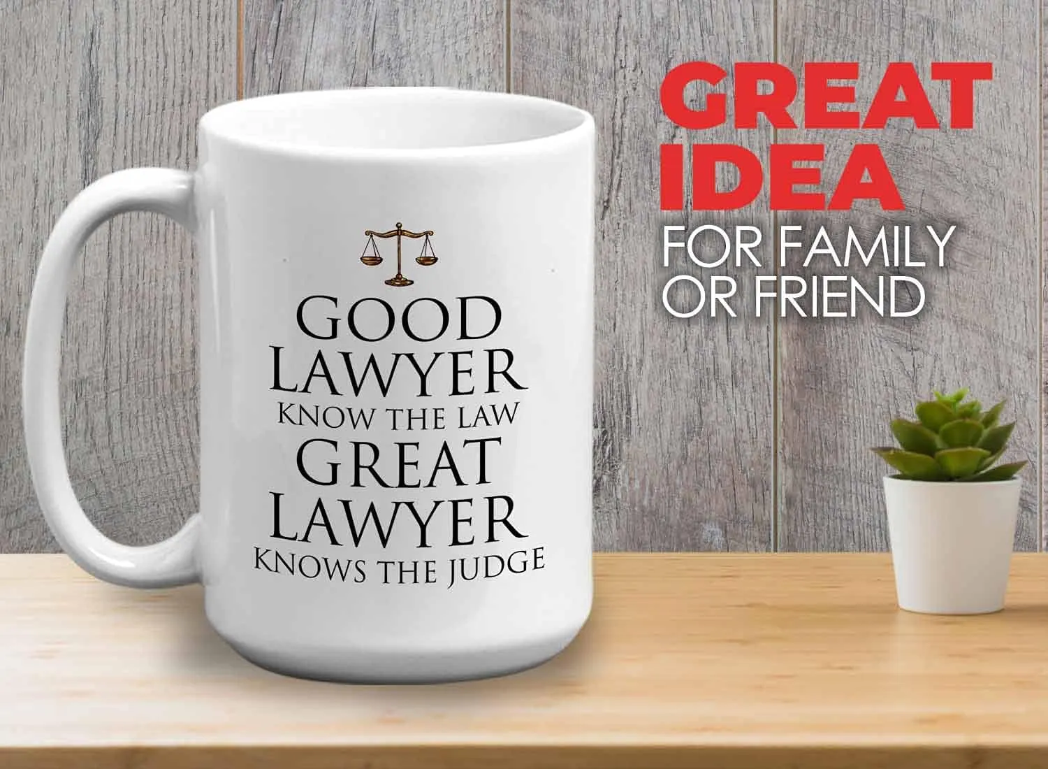 Bubble Hugs Lawyer Coffee Mug - Good Lawyer - Legal School Law Attorney Firm Advocate Plaintiff Civil Law Student 15oz White