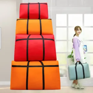 Buggy Packing Oxford Cloth Moving Large Solid Travel Bags