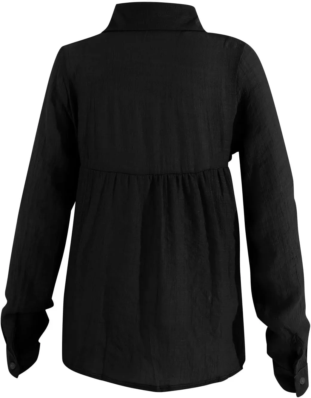 Button Down Shirts for Women Collar Button Cotton Long Sleeved Shirt Blouse Womens Button Down Blouse Button Up