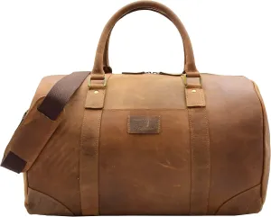 Cabin Travel Weekend Genuine Leather Holdall Weekend Bag Mars