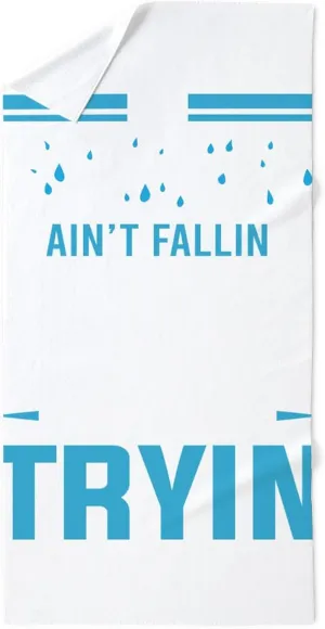 CafePress 26.2 Marathon If Sweat Ain't Falli 30"x60" Absorbent, Soft Beach Towel