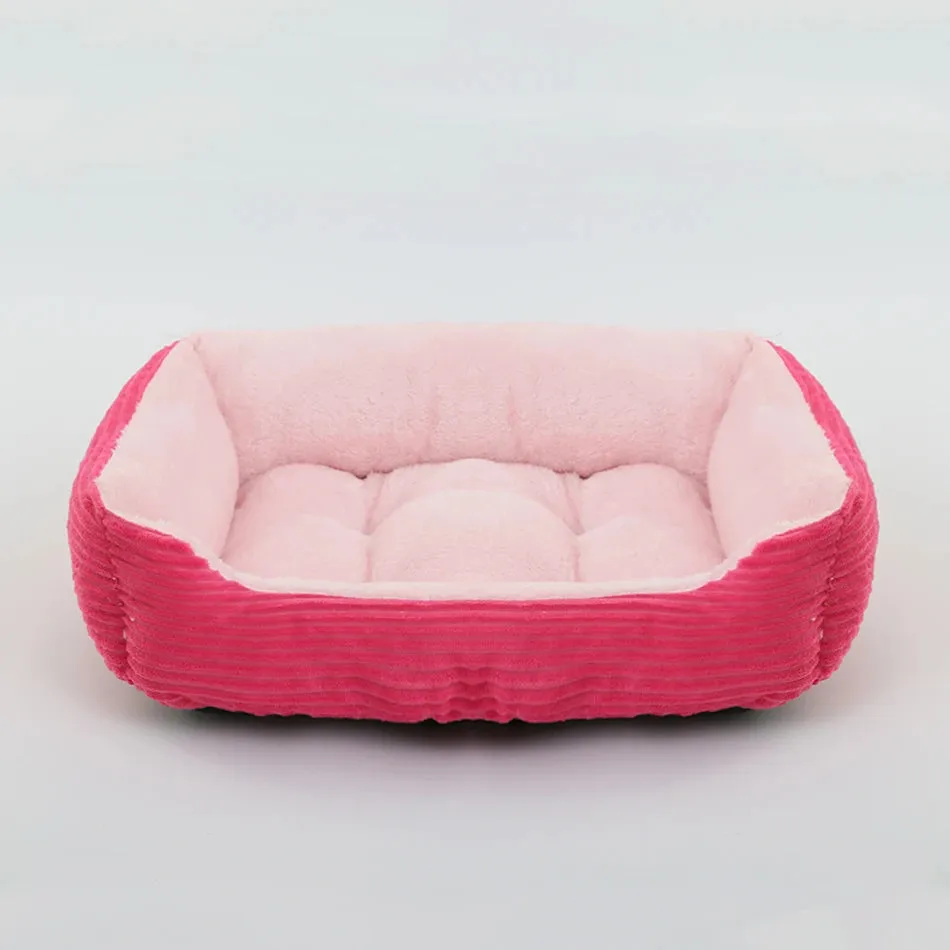 Calming Plush Pet Bed