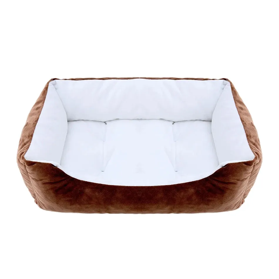 Calming Plush Pet Bed