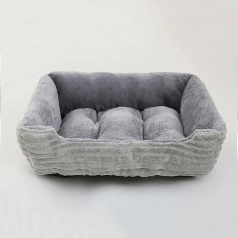 Calming Plush Pet Bed