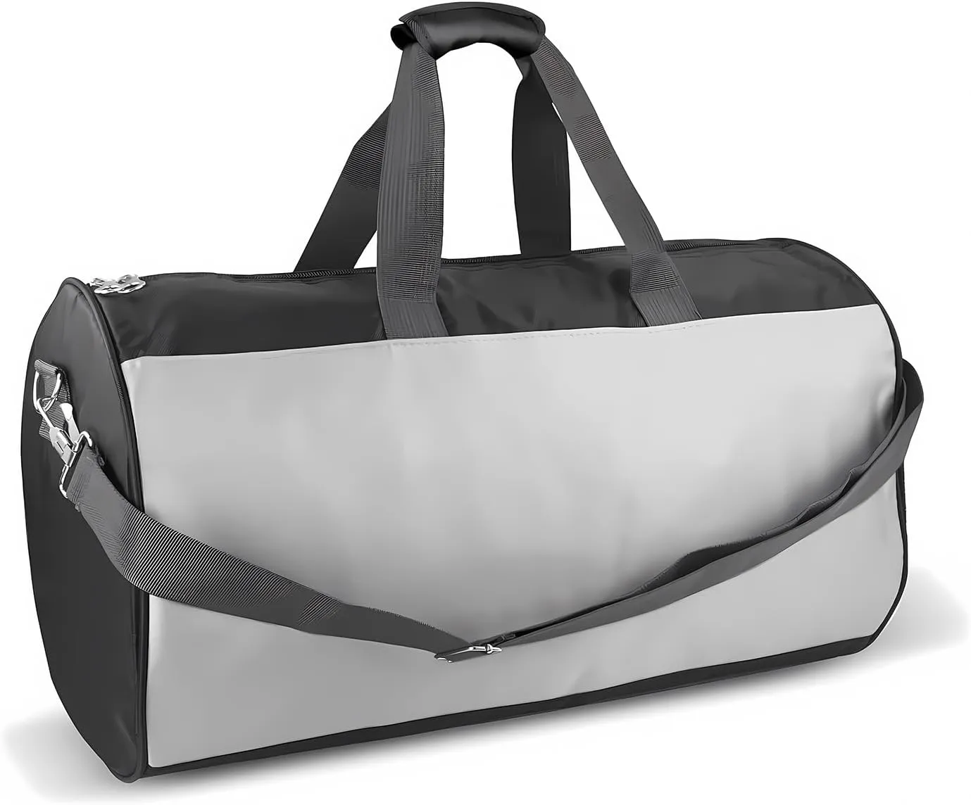 C&F BOGMOST Small Travel Duffel Bag Foldable Waterproof Gym Bags for Gym Beach Swim Bag Men Women Duffle Bags Lightweight Oxford Cloth Sports Bags-Grey