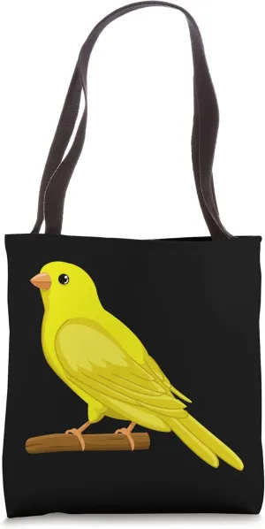 Canaries Birds Songbird Birdwatcher Birder Canary Bird Tote Bag