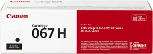 Canon Genuine 067 Black Toner Cartridge High Capacity Compatible with LBP633Cdw, LBP632Cdw, MF652Cdw, MF653Cdw, MF654Cdw, MF656Cdw