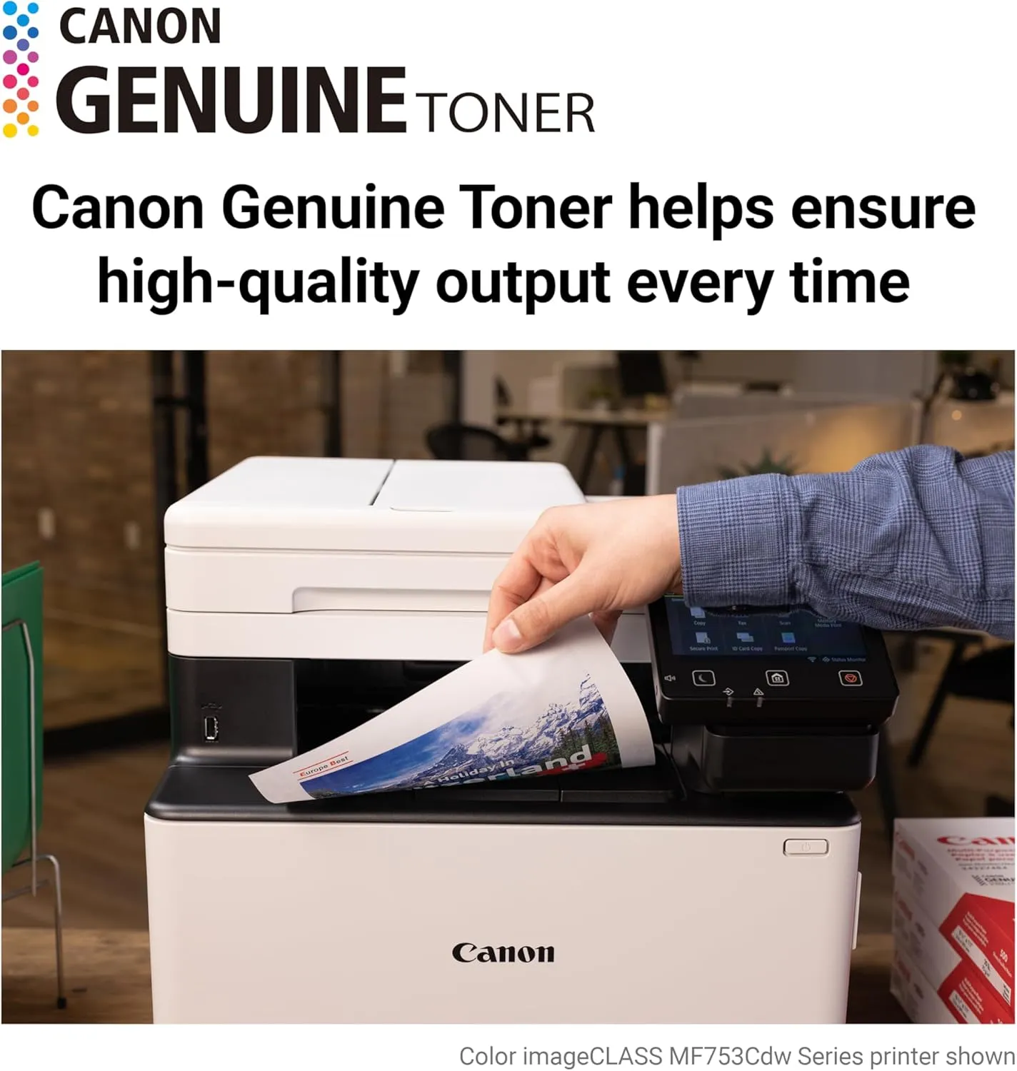 Canon Genuine 069 Black Toner Cartridge High Capacity Compatible with MF753Cdw, MF751Cdw, LBP674Cdw