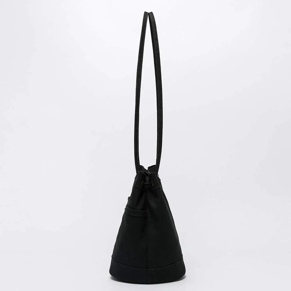 Canvas bag women wild ins fashion one-shoulder art small fresh and simple messenger women's bucket bag
