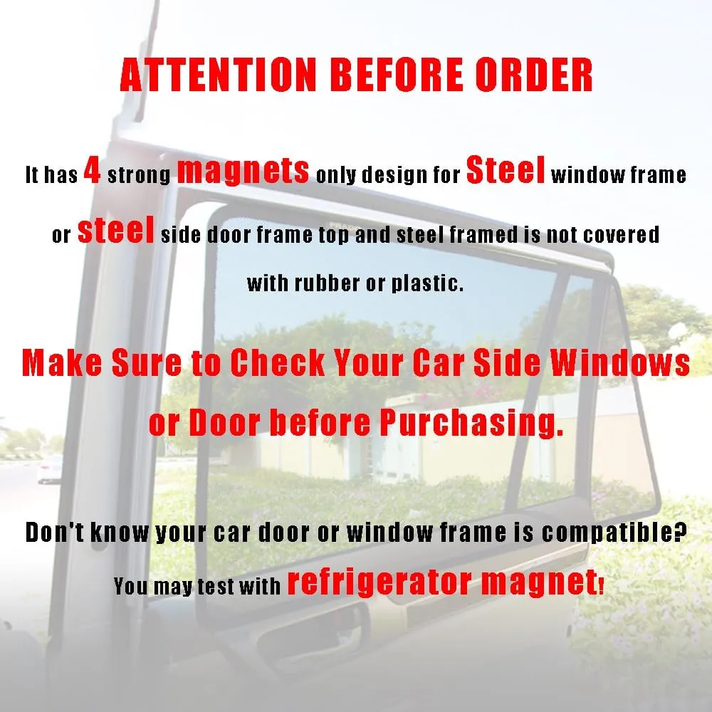 Car Window Shades for Buick New Excelle 2014 2015 2016 2017 Magnetic, Quick Install, Sun Shade for Car Heat and UV Protection, for Car Camping Napping Curtains,A 2 Triangular Windows