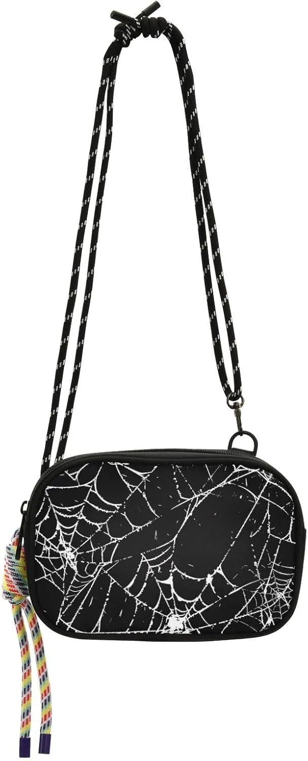 Cartoon Color Puzzle Sling Purse Crossbody for Women Practical with Credit Card Slots Purses Have a meal bolsa de mano para mujer elegante