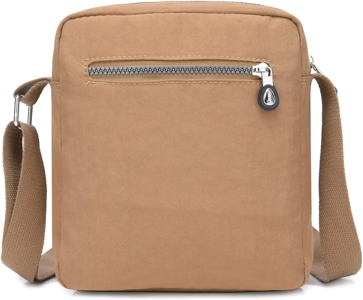 Casual Nylon Crossbody Purse Bag Waterproof Lightweight Shoulder Bag for Women Handbag
