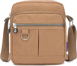 Casual Nylon Crossbody Purse Bag Waterproof Lightweight Shoulder Bag for Women Handbag
