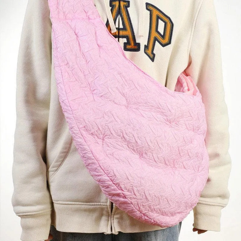 Cat Sling Bag Outdoor Portable Tote 2 Color Handbag