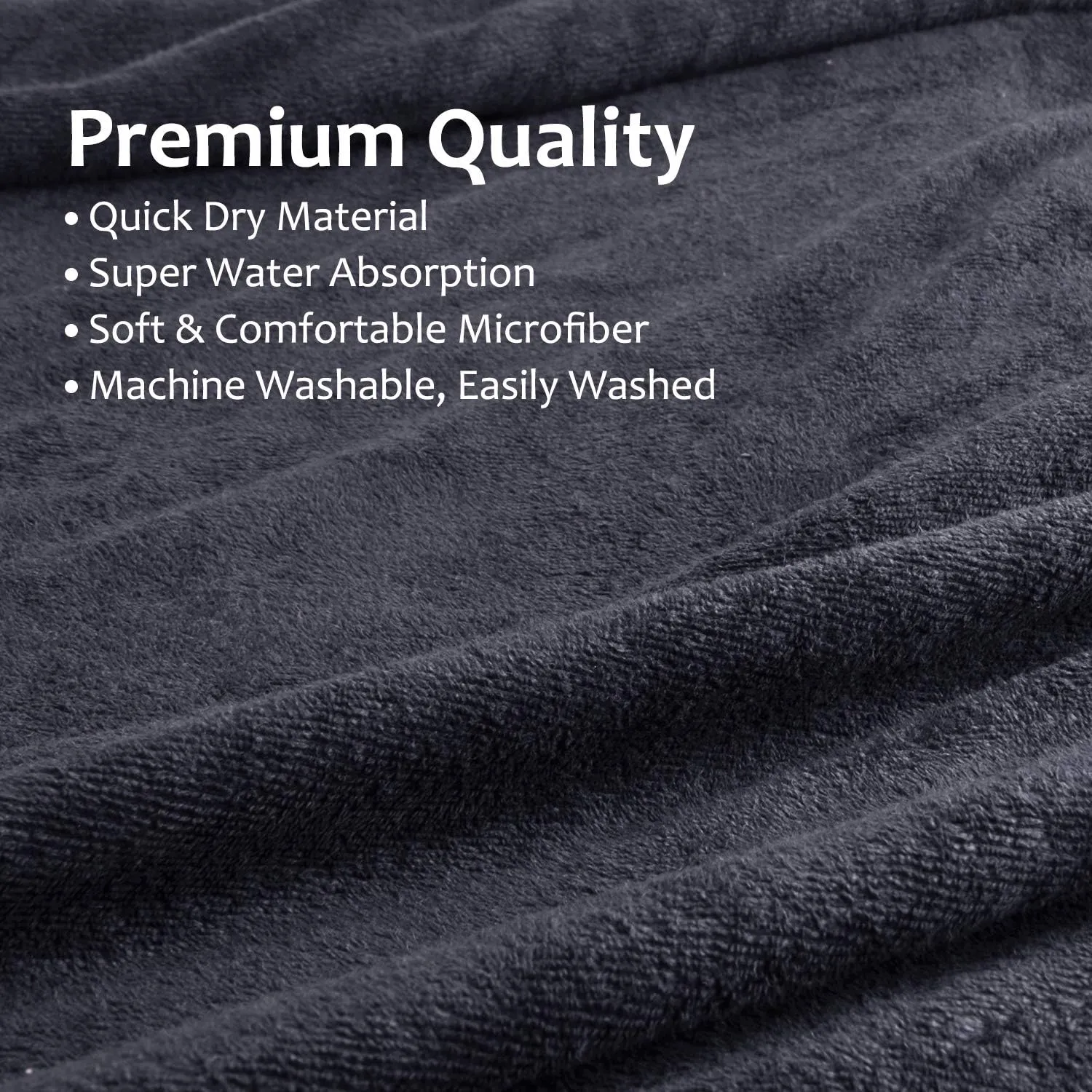 Catalonia Absorbent Surf Poncho Men Women, Quick Dry Towel Changing Poncho, Hooded Towel Poncho Adult, Changing Robe for Beach Surfing Swimming