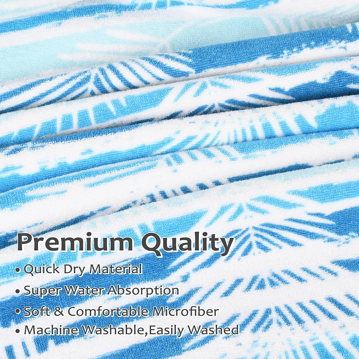 Catalonia Absorbent Surf Poncho Men Women, Quick Dry Towel Changing Poncho, Hooded Towel Poncho Adult, Changing Robe for Beach Surfing Swimming