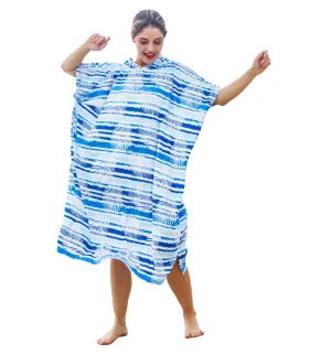 Catalonia Absorbent Surf Poncho Men Women, Quick Dry Towel Changing Poncho, Hooded Towel Poncho Adult, Changing Robe for Beach Surfing Swimming