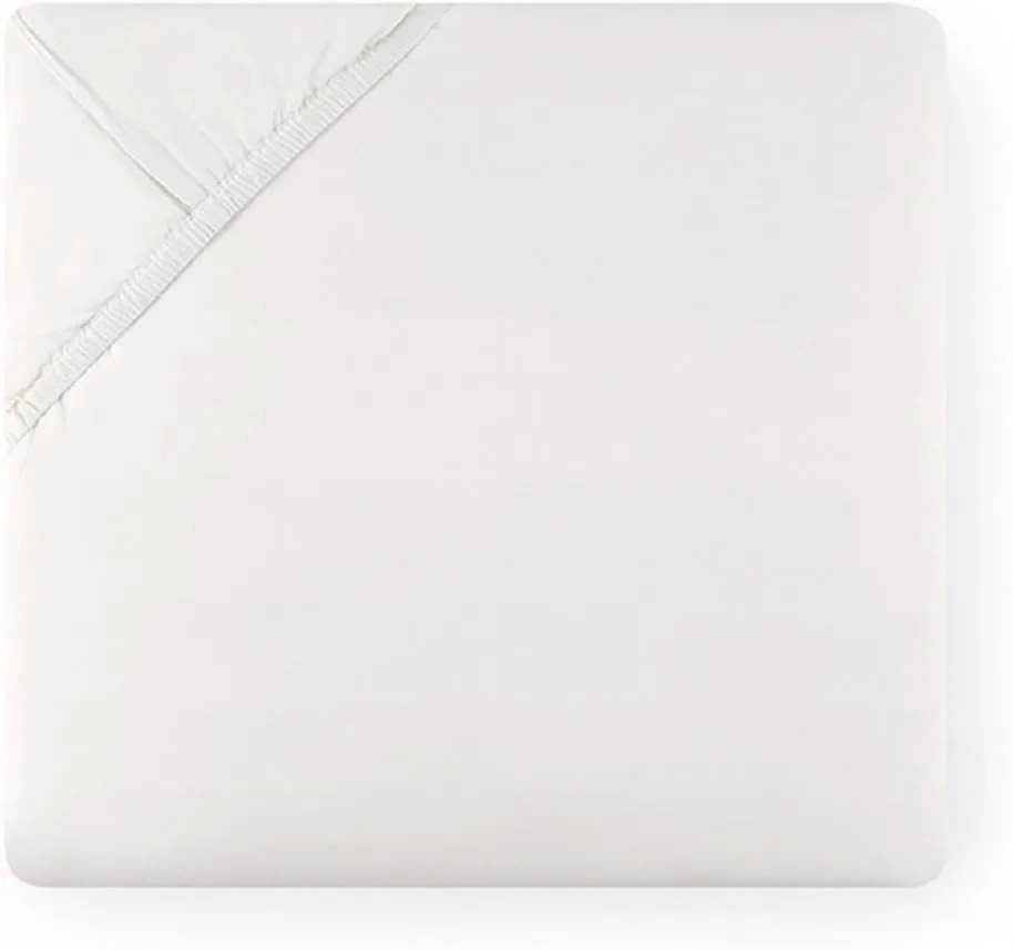 Celeste Linens by SFERRA, King Fitted Sheet, Ivory