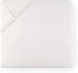 Celeste Linens by SFERRA, King Fitted Sheet, Ivory