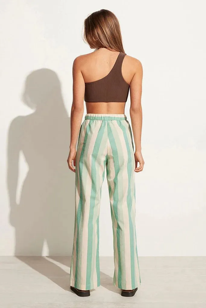 Celvia Pant - Pape Stripe Green