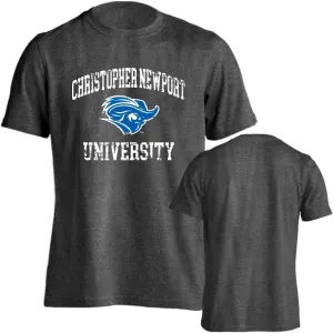 Christopher Newport Captains Distressed Retro Short Sleeve T-Shirt