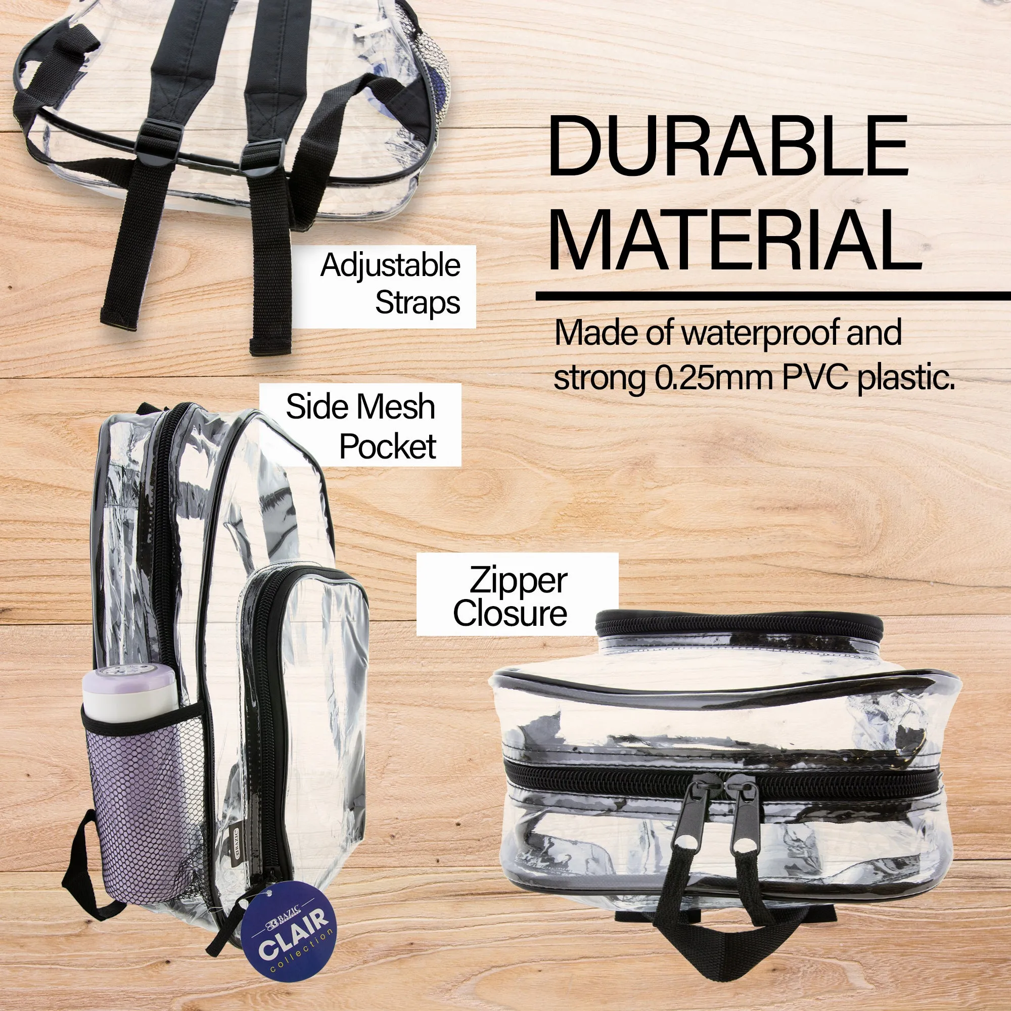 Clair Clear Backpack 17"