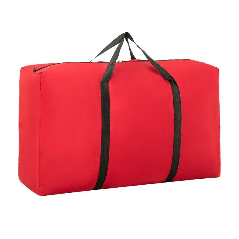 Cloth Moving Solid Color Woven Capacity Portable Travel Bags