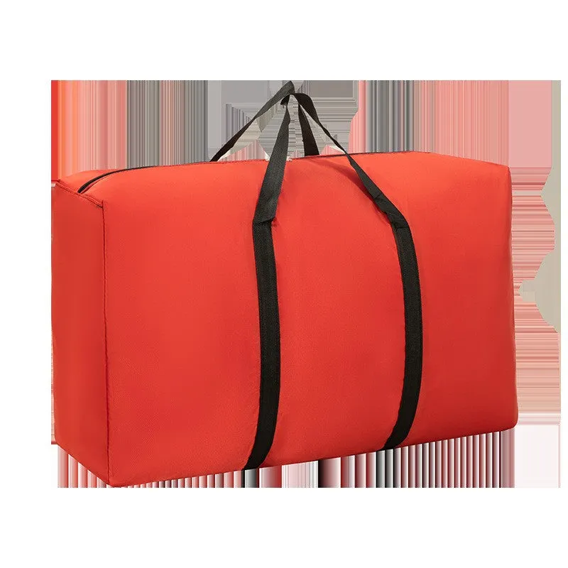 Cloth Moving Solid Color Woven Capacity Portable Travel Bags