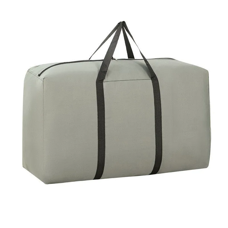 Cloth Moving Solid Color Woven Capacity Portable Travel Bags