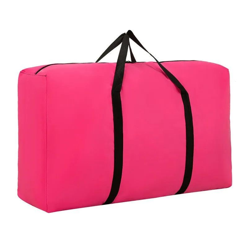 Cloth Moving Solid Color Woven Capacity Portable Travel Bags