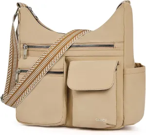 CLUCI Travel Purses for Women, Waterproof Nylon Crossbody Bags for Woman Trendy, Anti Theft Shoulder Bag for Ladies