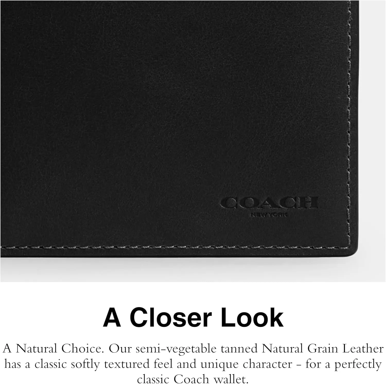 COACH Men's 3-in-1 Wallet Billfold