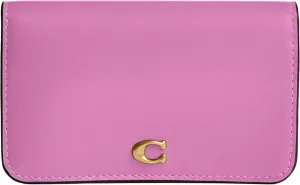 Coach Women's Essential Slim Case Accessory-Travelers Card Sleeves, B4/Fuschia