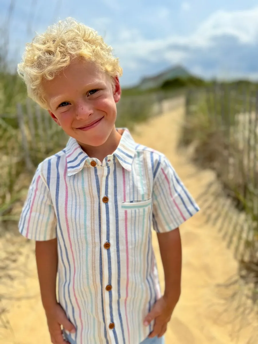 Colorful Stripe Newport Shirt