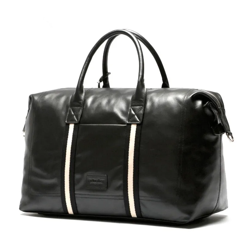 commercial capacity luggage of genuine boarding leather bag first handbag layer bag cowhide Premium customer care travel Urgent sale Large