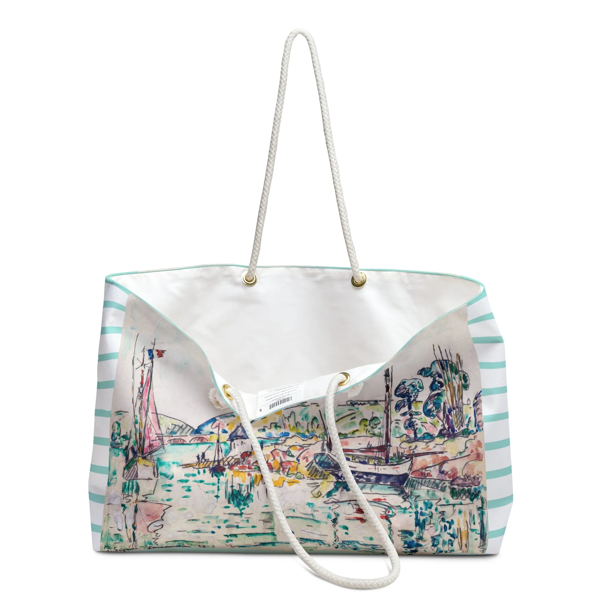 Concarneau by Paul Signac Weekender Bag