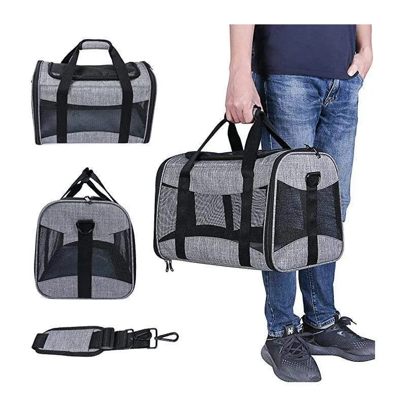 Convenient and Portable Foldable Pet Carrier