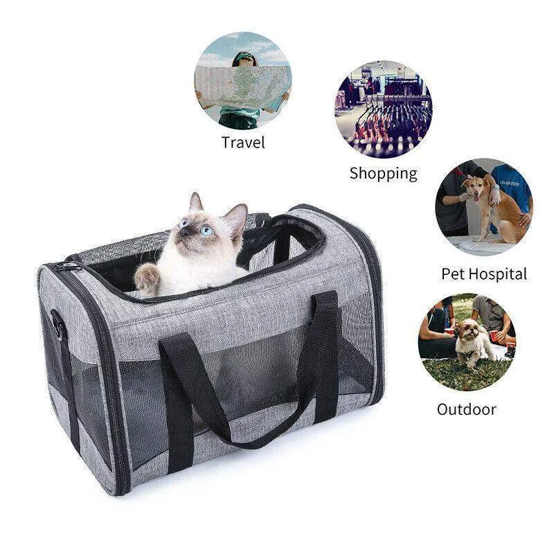 Convenient and Portable Foldable Pet Carrier