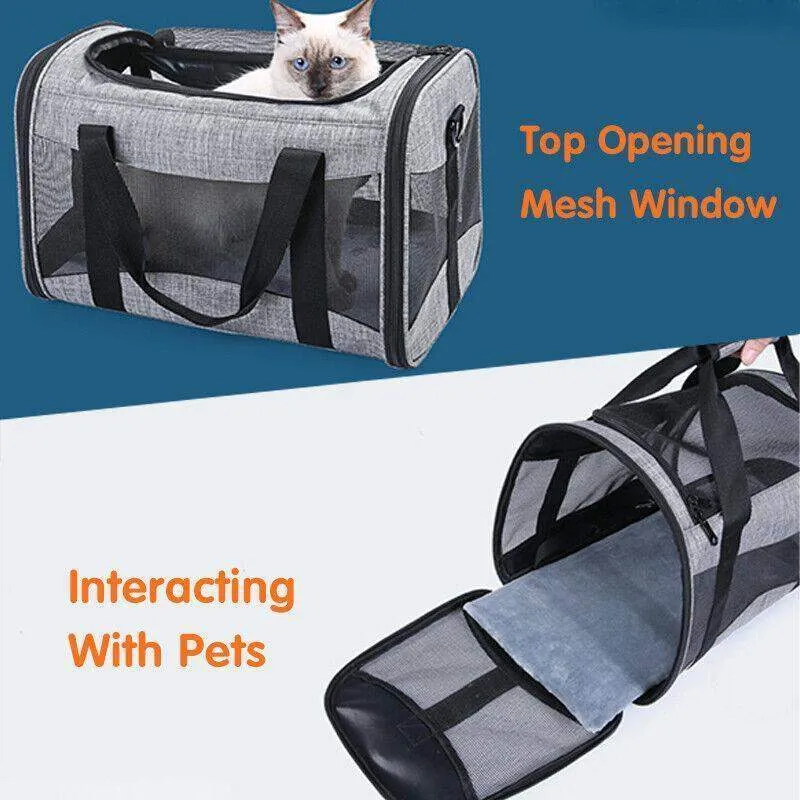 Convenient and Portable Foldable Pet Carrier