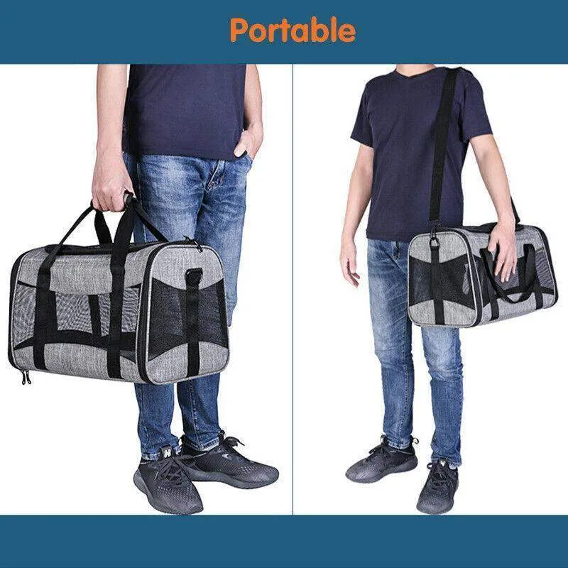 Convenient and Portable Foldable Pet Carrier