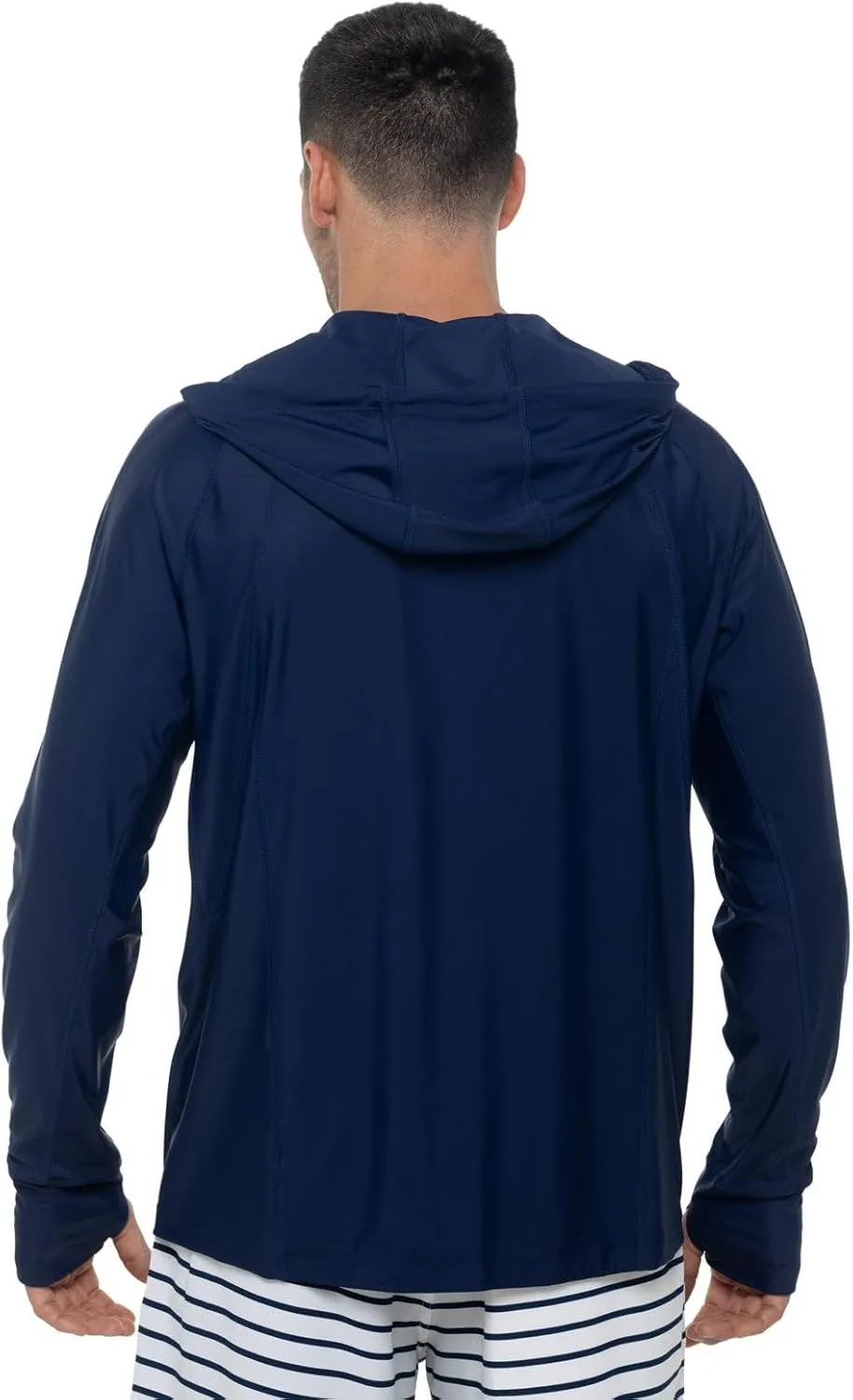 Coolibar UPF 50  Men's Ocala Swim Hoodie - Sun Protective