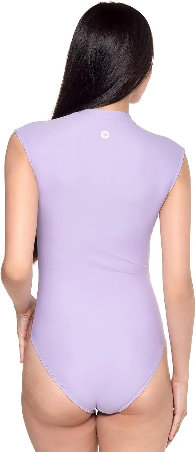 Coolibar UPF 50  Women's Sweetwater Cap Sleeve One Piece - Sun Protective